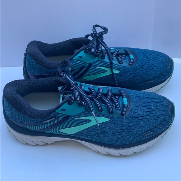 brooks adrenaline gts 18 navy teal mint